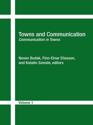 cover image of Towns and Communication